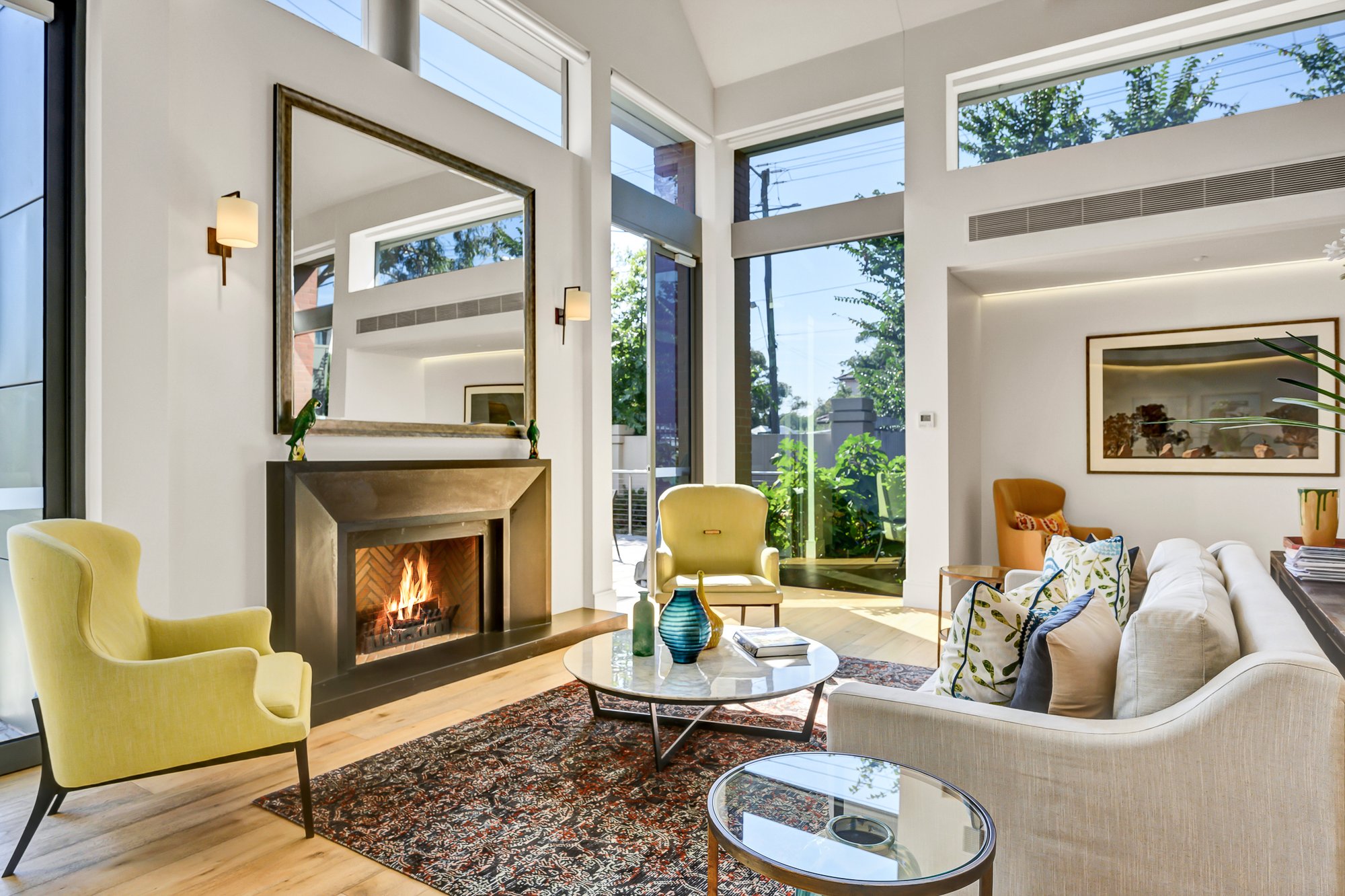 A living area at St Joseph Mews Village